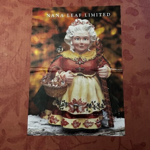 Christopher Radko Woodland Winds Nana Leaf Limited Vintage 1999 Numbered 40/2500 - Picture 13 of 13